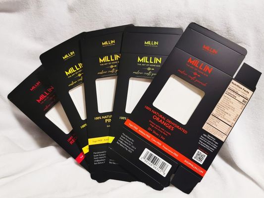 Kalite  Customized Cardboard Dry Fruit Packaging Carton Box With Offset Printing Spot UV Fabrika