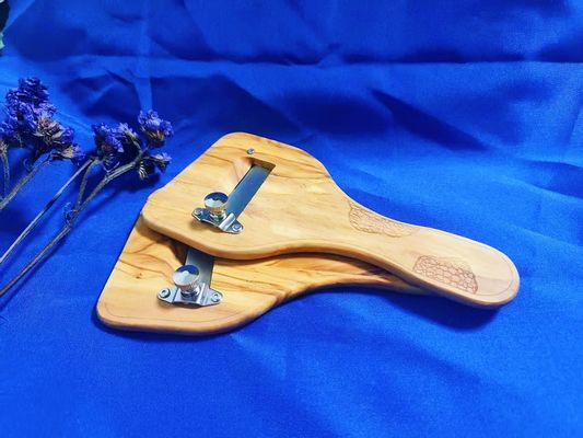 Kalite  New style truffle slicer Olive wood with customized logo 220x110x8mm Fabrika