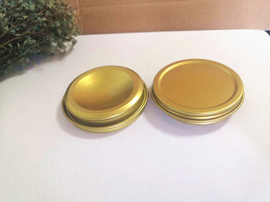 Gıda sınıfı teneke malzemesi havyar ambalajı 0.28mm 20g
