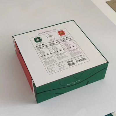 2024 yeni tasarım peynir dondurma paketleme hediye kutusu beyaz iç tepsisi ile kutuda yumuşak dokunuş hissi