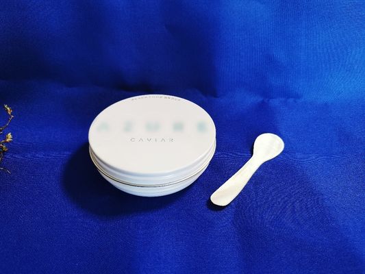 0.28 mm Gıda Kaliteli Kavyar Paketleme Boşluk Kavanoz 125g düz kapağı ile tam renkli baskı