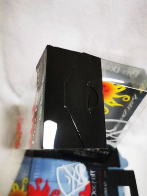 Güzel tasarım baskı güzel alt tasarımı ve askı ile plastik ambalaj kutusu
