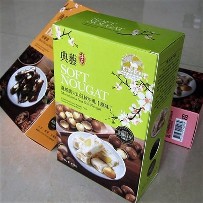 Renkli Kaplı Kağıt Paket Kutusu Katlan ve Dök Yapım Tarzı