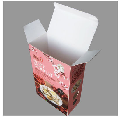 Renkli Kaplı Kağıt Paket Kutusu Katlan ve Dök Yapım Tarzı