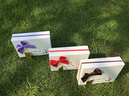 Özel Boş Sert Kağıt Hediye Kutusu Şokolatalı Hediye Kutusu Festival için Paketleme