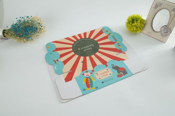 Tanıtım Karton Paket Kutusu, Mini Pasta Kutusu Paket Gıda Sınıfı