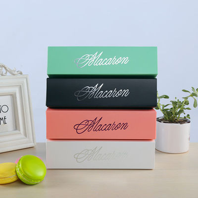 Flexo Baskı Gıda Paketleme Kutusu Açık Üst Ekolojik - Makaron için Dost