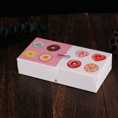 Donut Ekmek Paket Kutusu Çekmece Tarzı, Atıştırmalık Paket Kutusu Geri Dönüştürülmüş