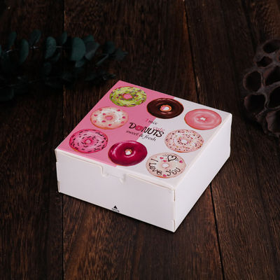 Donut Ekmek Paket Kutusu Çekmece Tarzı, Atıştırmalık Paket Kutusu Geri Dönüştürülmüş