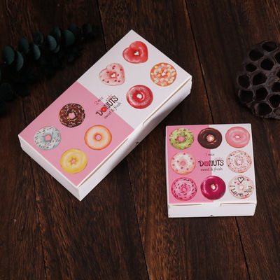 Donut Ekmek Paket Kutusu Çekmece Tarzı, Atıştırmalık Paket Kutusu Geri Dönüştürülmüş