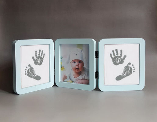 Kişiselleştirilmiş Ahşap Fotoğraf Çerçeve, Lüks Üçlü Fotoğraf Çerçeve Logo Baskılı