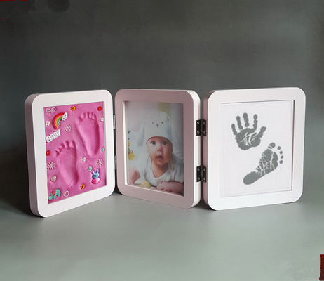 Kişiselleştirilmiş Ahşap Fotoğraf Çerçeve, Lüks Üçlü Fotoğraf Çerçeve Logo Baskılı