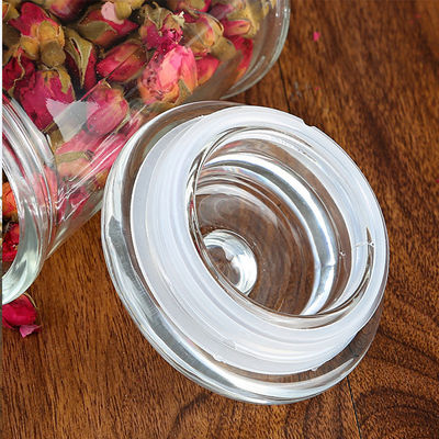 150ml 350ml Boş Cam Şişeler, Cam Depolama Kavanozları Şekerli Çay Paketleri İçin Çay