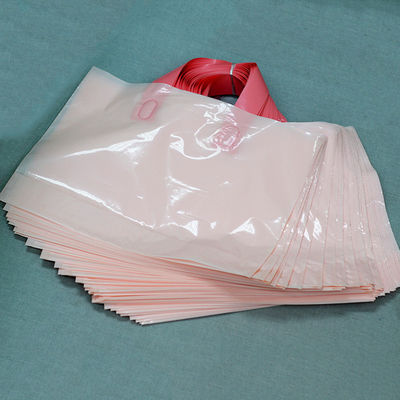 Reklam için özel basılı plastik torbalar, tekrar kullanılabilir plastik alışveriş torbaları