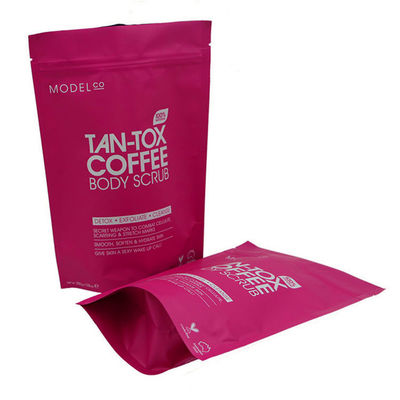 Plastik Stand Up Zipper Pocket Bags Kişiselleştirilmiş Gıda / Alkol için Basılmış