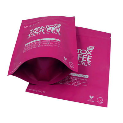 Plastik Stand Up Zipper Pocket Bags Kişiselleştirilmiş Gıda / Alkol için Basılmış