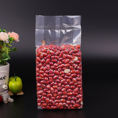 Gıda sınıfı vakumlu gıda depolama torbaları, renkli laminatlı açık plastik gıda torbaları