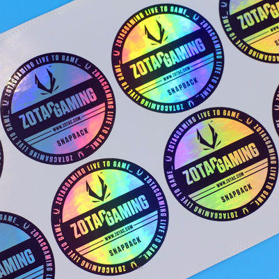 Depresyon Lazer Baskı Su geçirmez yapışkan etiket parlak laminatör