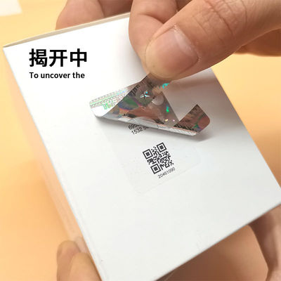 QR kodu ile elektronik sahtelik karşıtı etiket su geçirmez