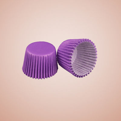 Anti Yağ PE Laminasyon Düğün Cupcake Liners Offset Baskı