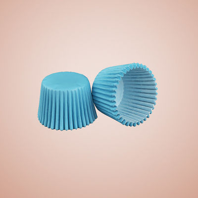 Anti Yağ PE Laminasyon Düğün Cupcake Liners Offset Baskı